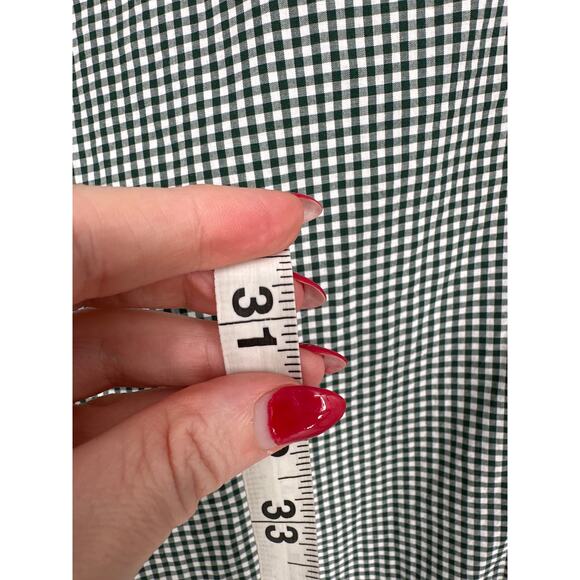 Vintage Ralph Lauren Shirt Mens XL Green Check Plaid Button Down Pony Cotton - Picture 8 of 9